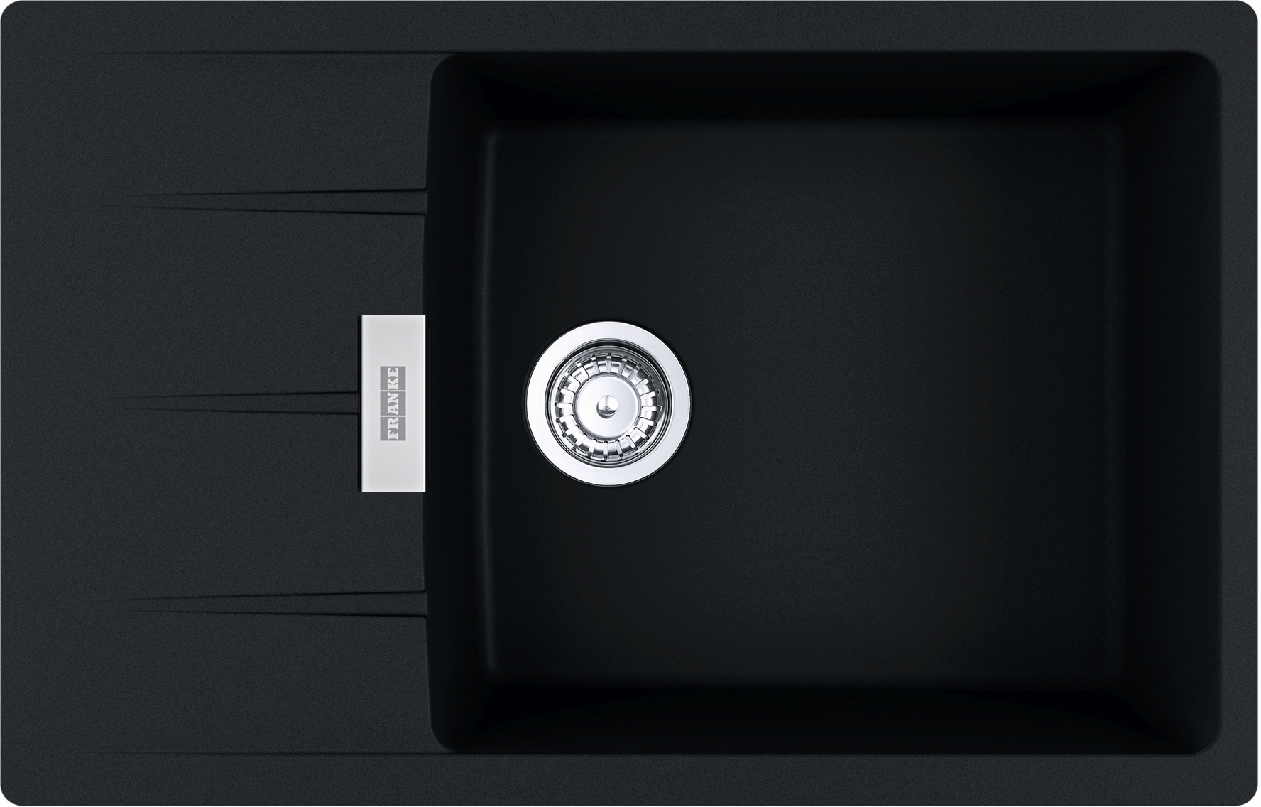 Franke Centro Granitspüle 78x50 cm grau/graphit/onyx 114.0687.326