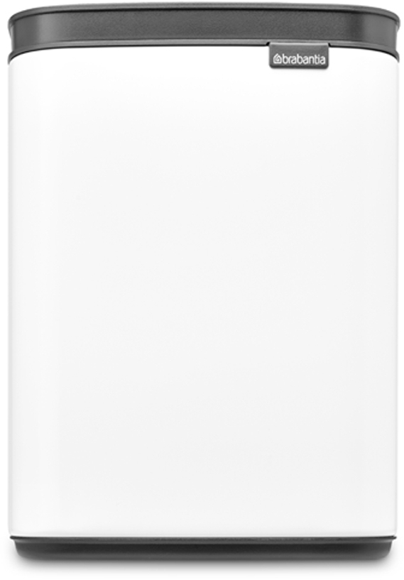 Brabantia Bo Papierkorb 4 l weiß 222344