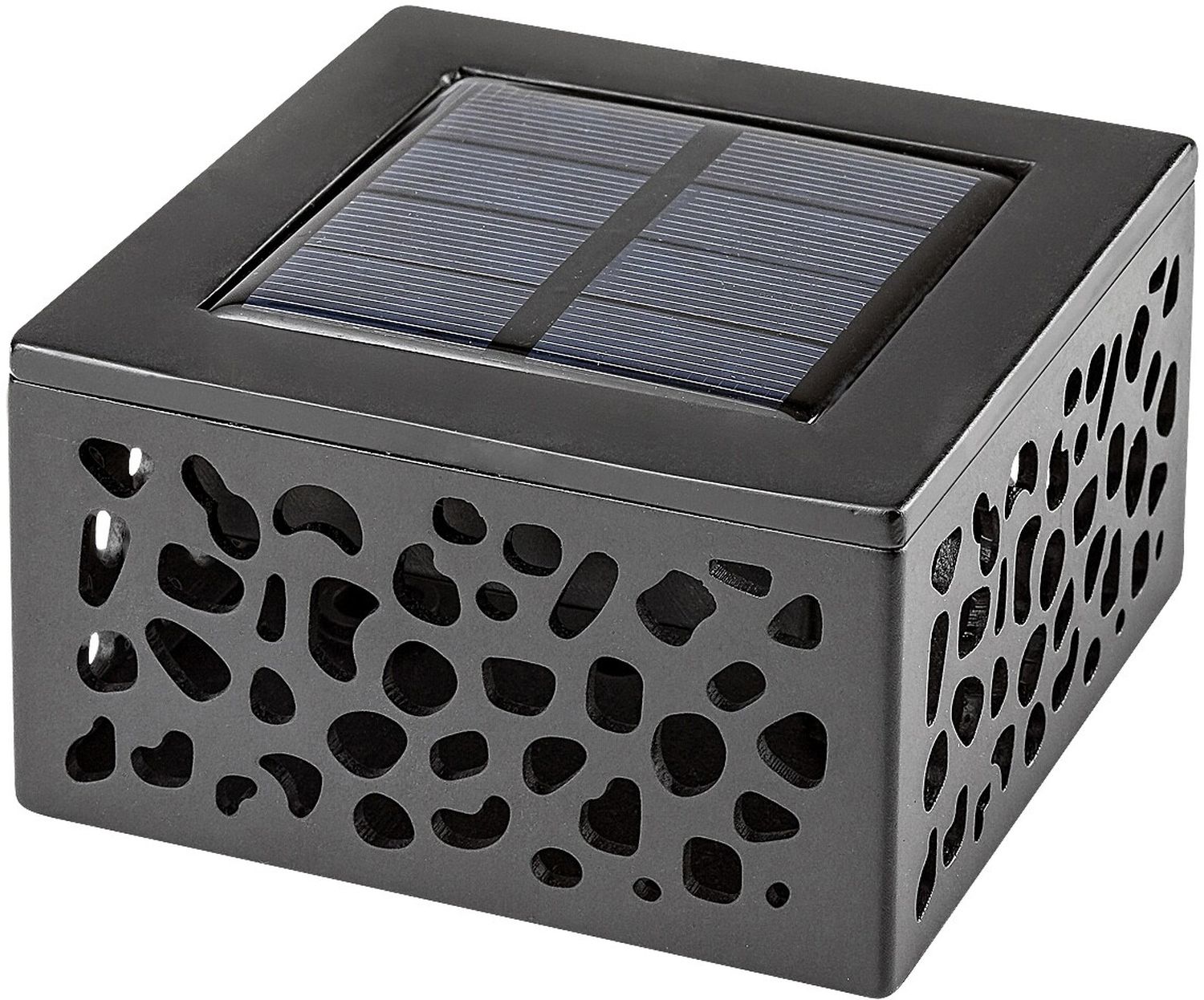 Rabalux Medulin Solar-Stehleuchte 1x0.5 W schwarz-milchig 7032