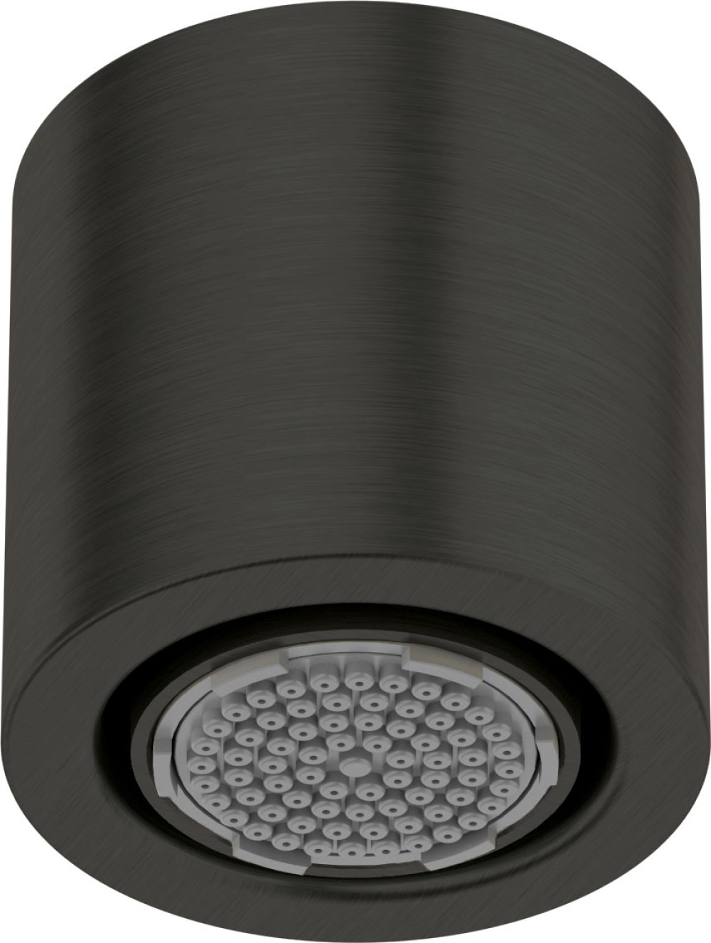 Deante Silia Kopfbrause 4.2x4.2 cm rund schwarz NQS_N30K