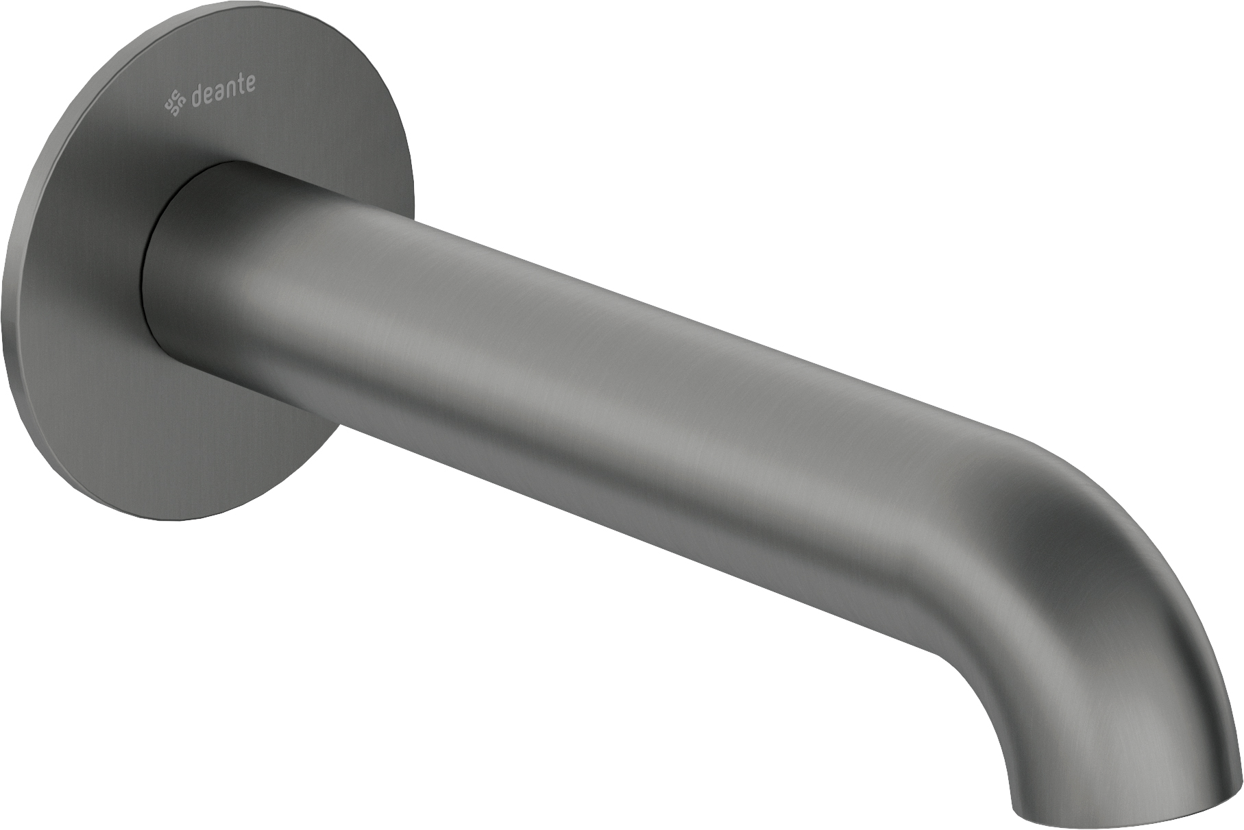 Deante Silia Auslauf für Badewannenarmatur für Badewanne graphit NQSD81K