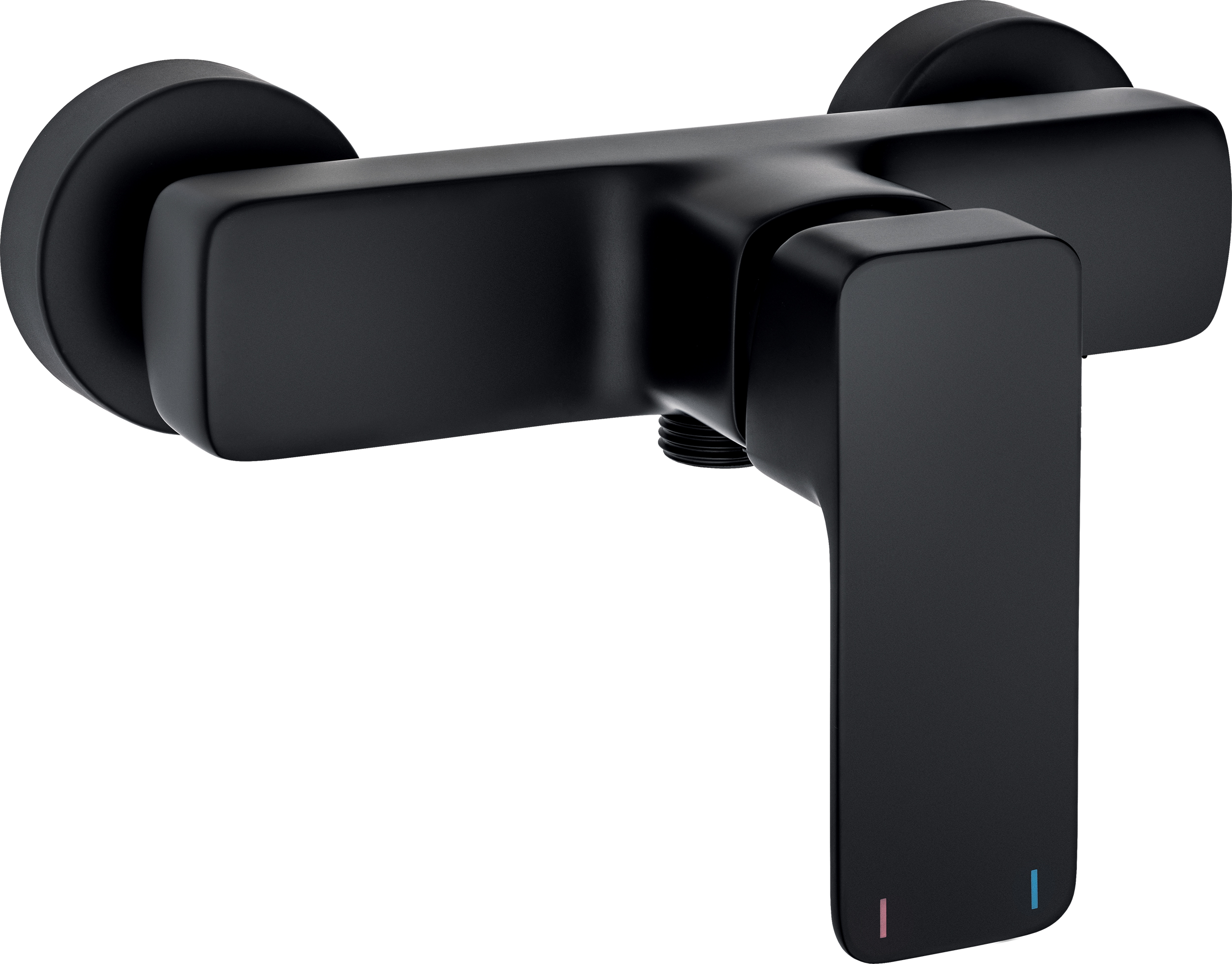 Deante Neo Maro Duschbatterie Wandmontage schwarz BLON40M