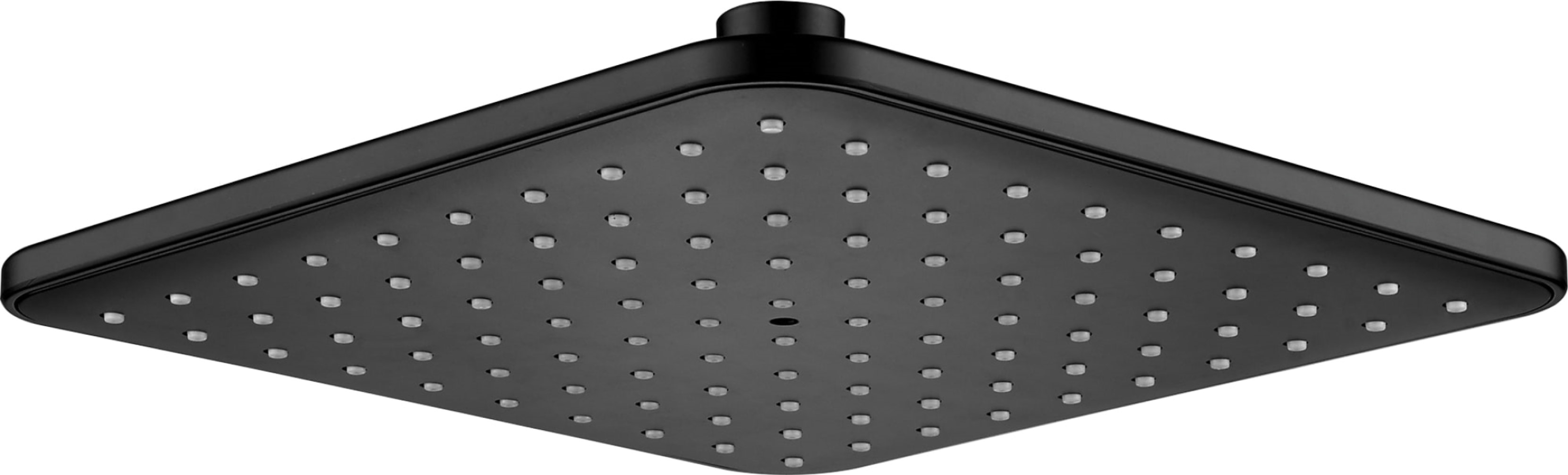 Deante Neo Boro Duschkopf 20.1x20.1 cm quadratisch schwarz NER_N38K