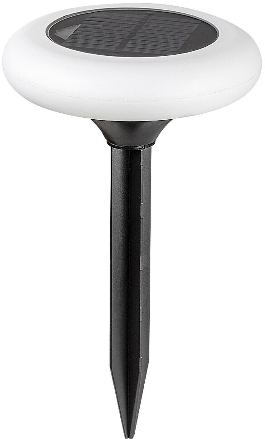 Rabalux Haiti Solar-Stehleuchte 1x0.6 W schwarz-milchig 7069