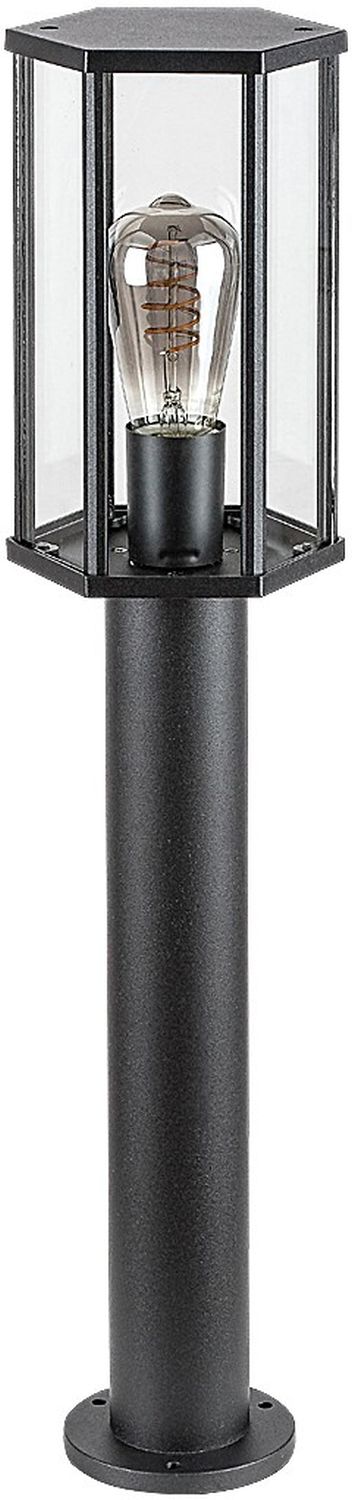 Rabalux Dubrovnik Stehleuchte für den Außenbereich 1x40 W schwarz-transparent 7240