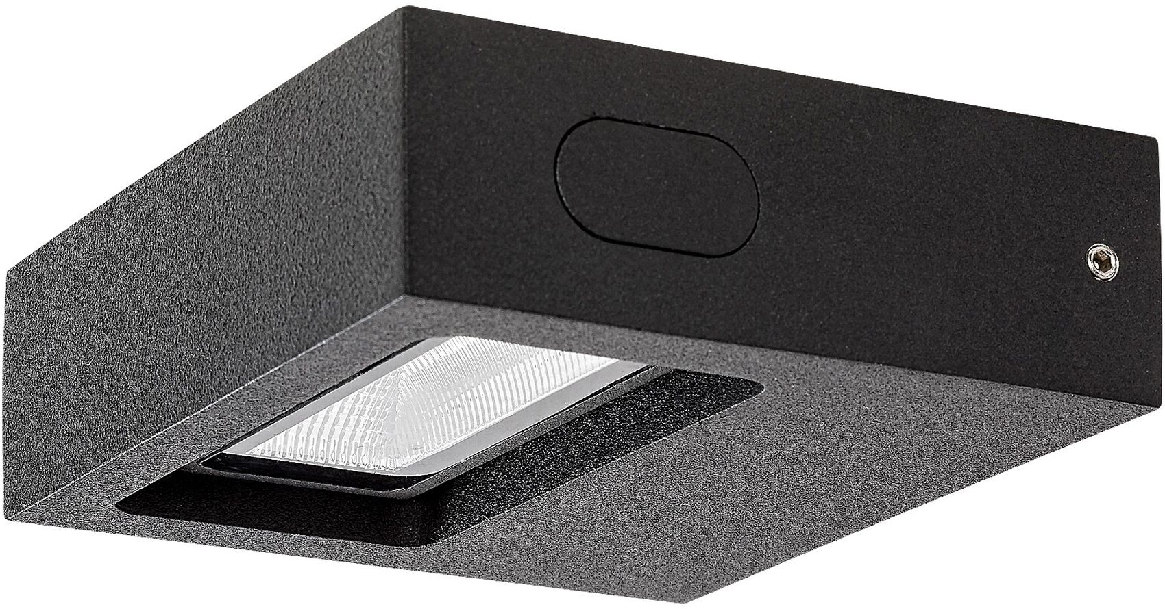 Rabalux Ganges Außenwandleuchte 1x7 W schwarz-transparent 7052