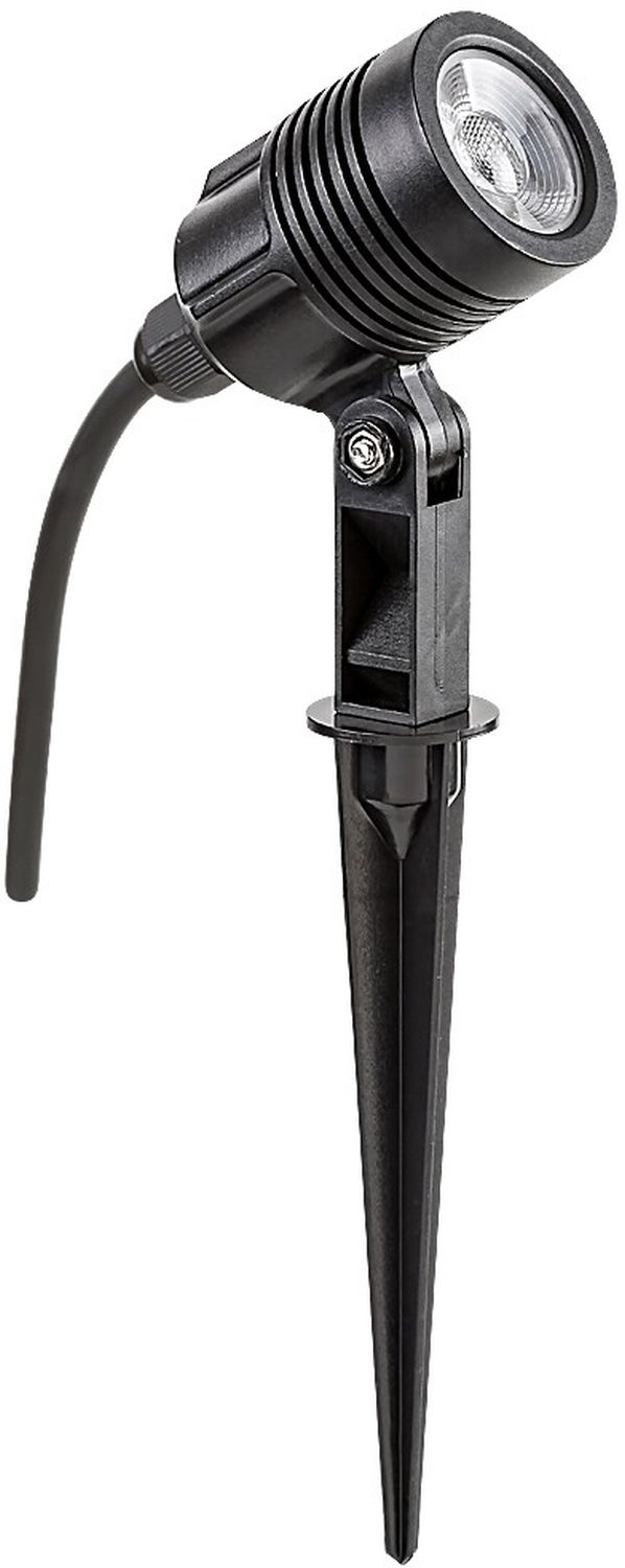 Rabalux Turda Bodenlampe 1x3 W schwarz-transparent 7060