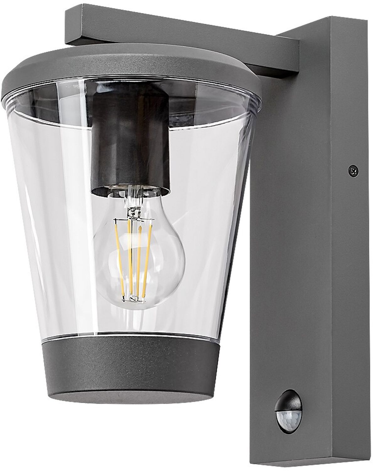 Rabalux Savano Außenwandleuchte 1x40 W transparent-anthrazit 7267