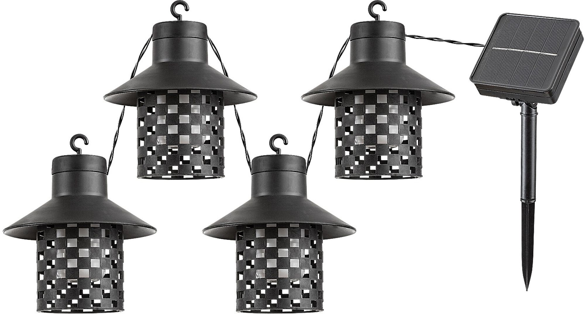 Rabalux Ximpu Außen-Girlande x0.1 W schwarz 77003