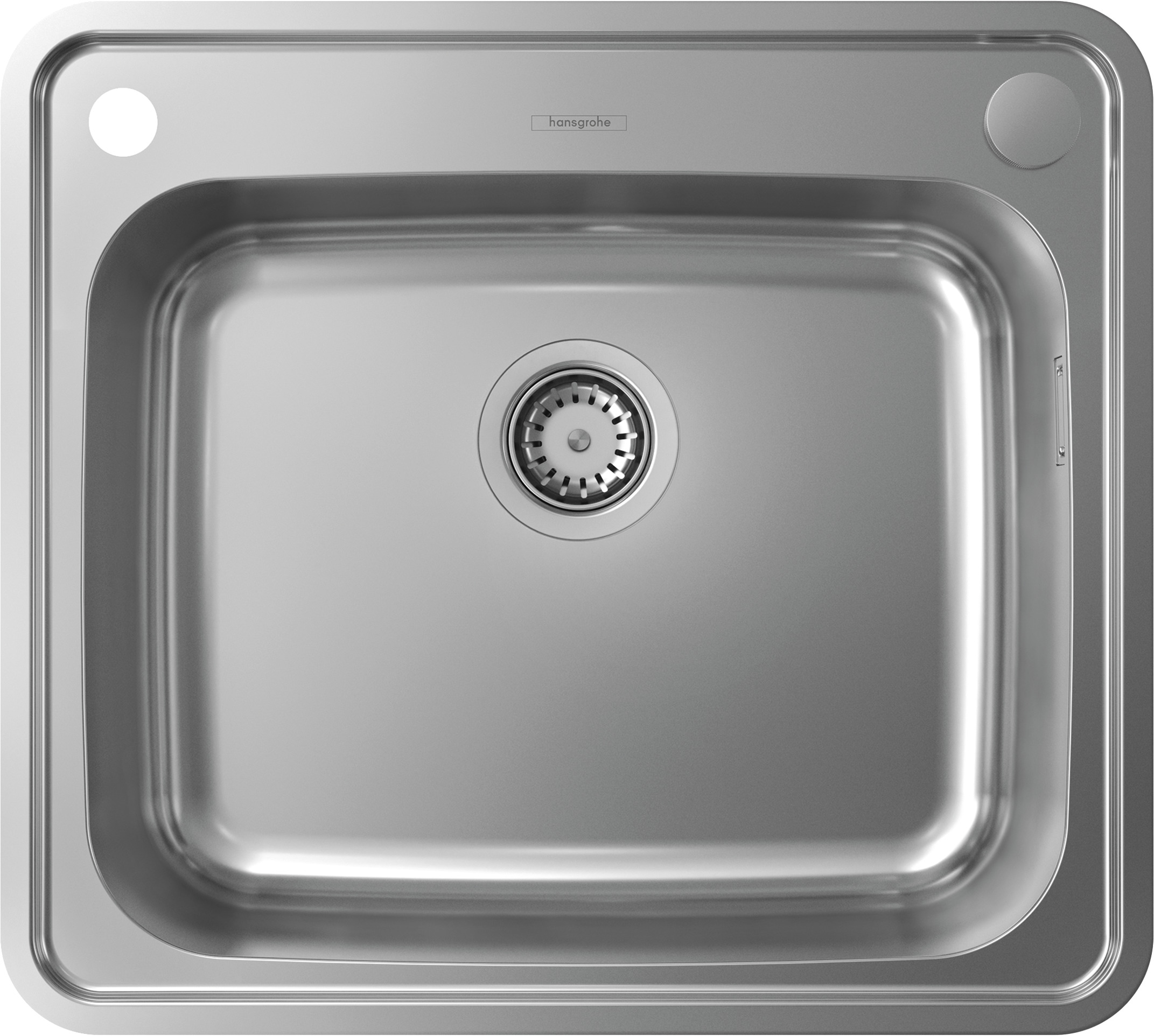 Hansgrohe S41 Stahlspüle 58x52 cm 43336800
