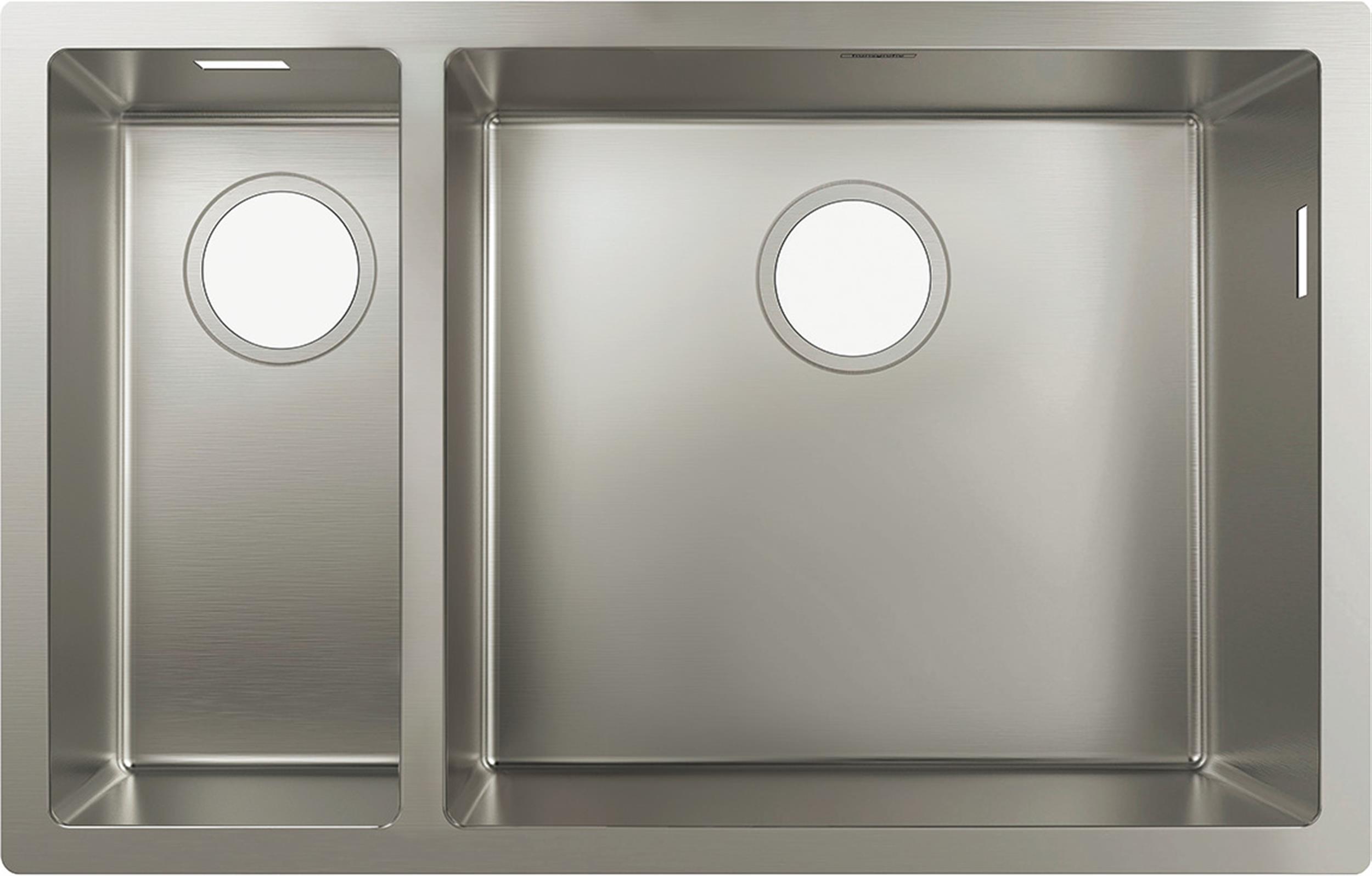 Hansgrohe S 71 stahlspüle 65.8x40 cm 43429800