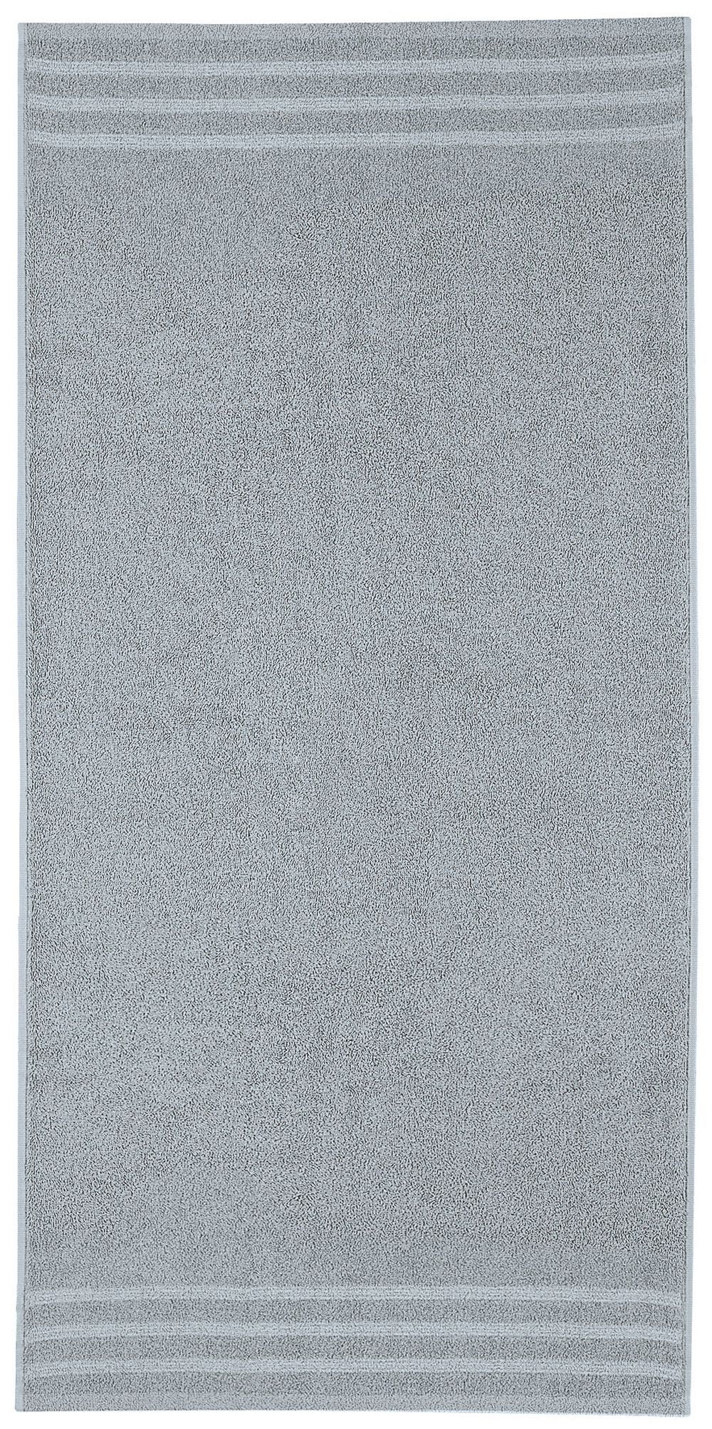 Kleine Wolke Royal Vegan Handtuch 100x50 cm Baumwolle grau 3003977262