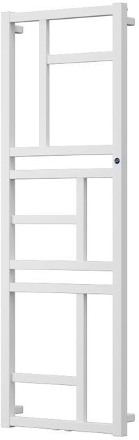 Instal Projekt Mondrian Badezimmerheizkörper dekorativ 114x40 cm weiß MON-40/110D50C34