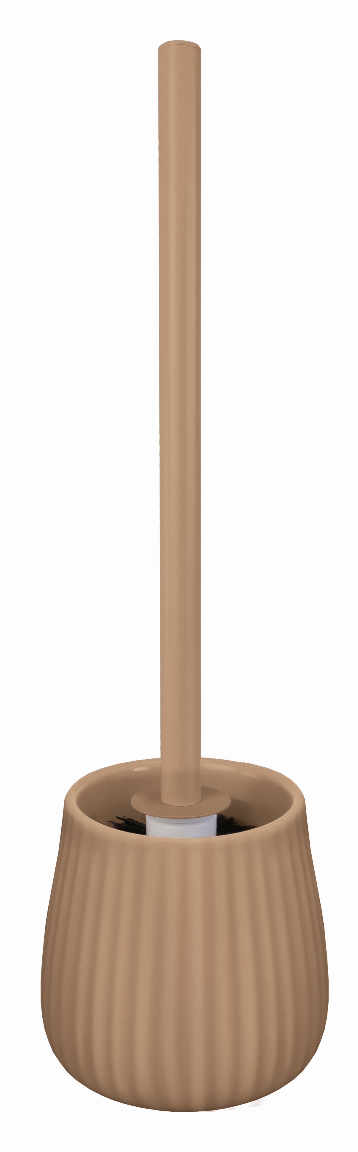 Kleine Wolke Groove Klobürste gestellt braun 8091314856