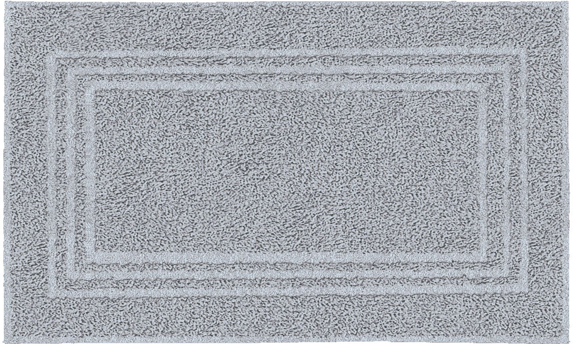 Kleine Wolke Lodge Badezimmerteppich 80x50 cm rechteckig grau 3009977207