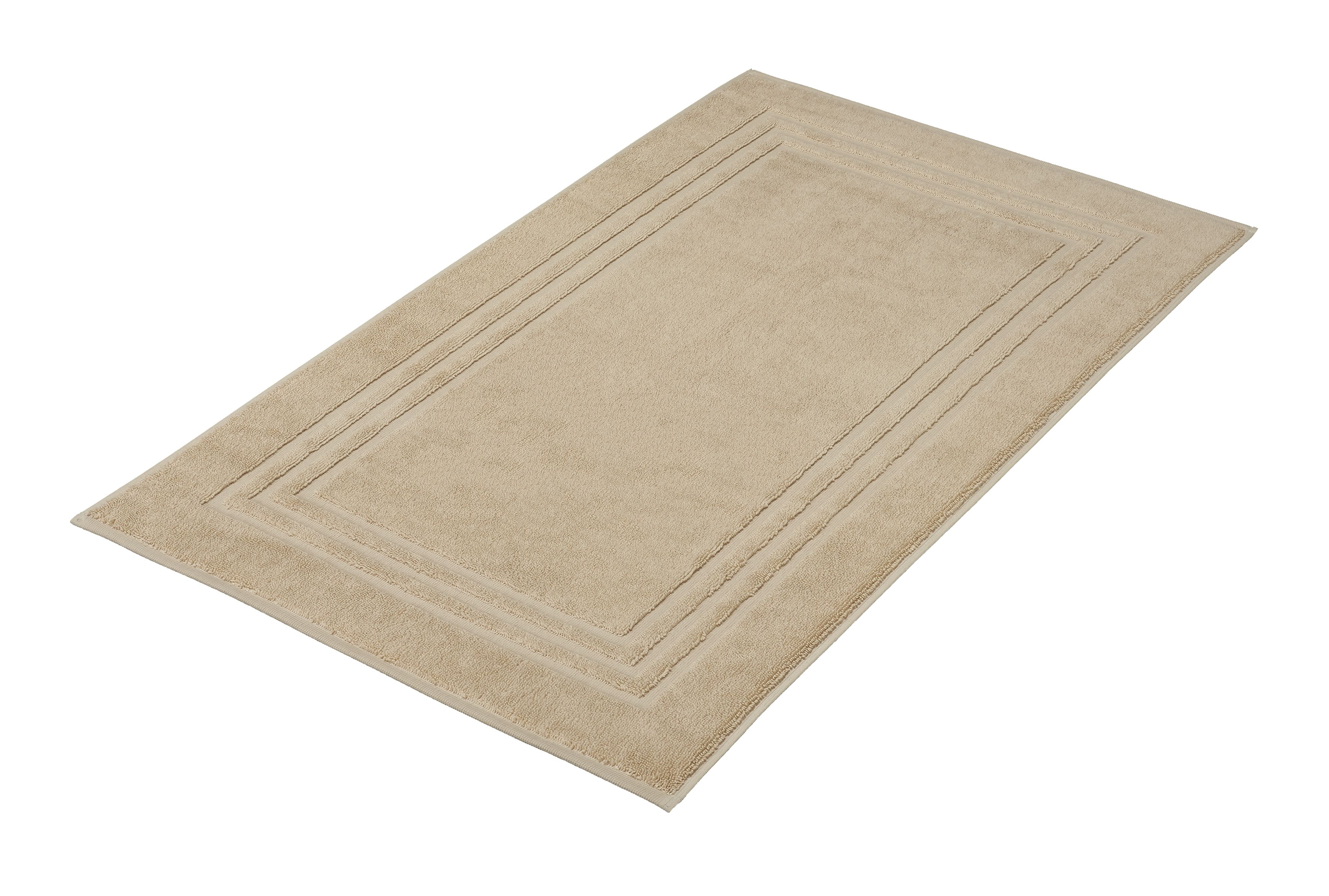 Kleine Wolke Lodge Badezimmerteppich 80x50 cm rechteckig beige 3009226207