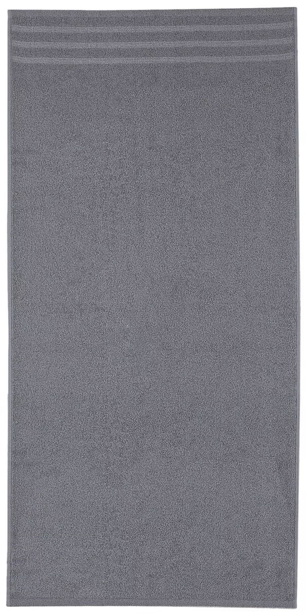 Kleine Wolke Royal Vegan Handtuch 140x70 cm Baumwolle grau 3003912226