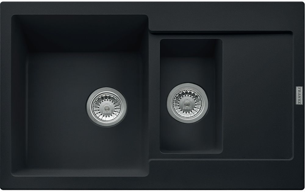 Franke Maris granitspüle 78x50 cm schwarz 114.0675.991