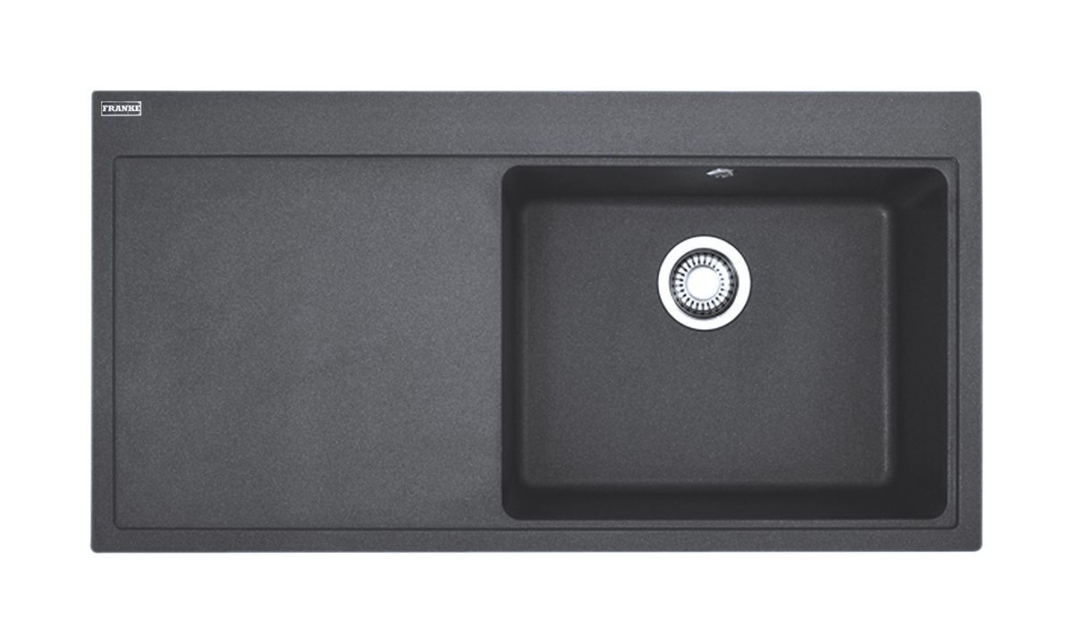 Franke Mythos granitspüle 100x51.5 cm grau/graphit/onyx 114.0675.940