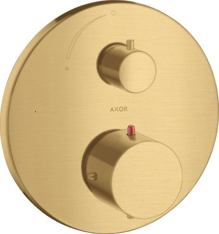 Axor Starck Duschbatterie Unterputz mit Thermostat gold 10700250