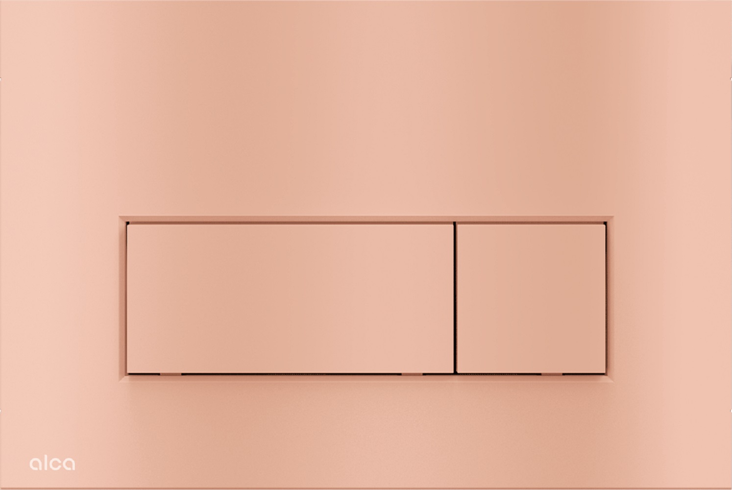 Alca Thin Betätigungsplatte für Toilette gold-kupfer M57-RG-M