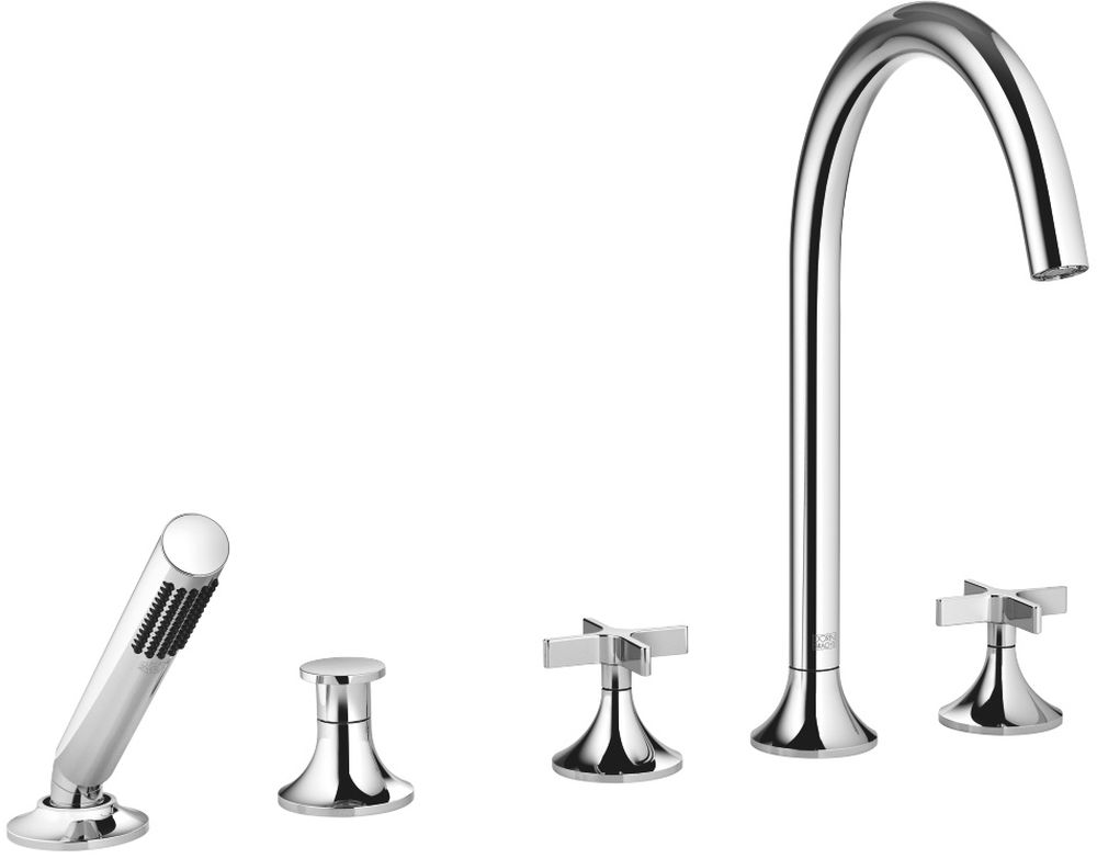 Dornbracht Vaia Badewannen- und Duscharmatur awannenmontiert chrom 27522809-00