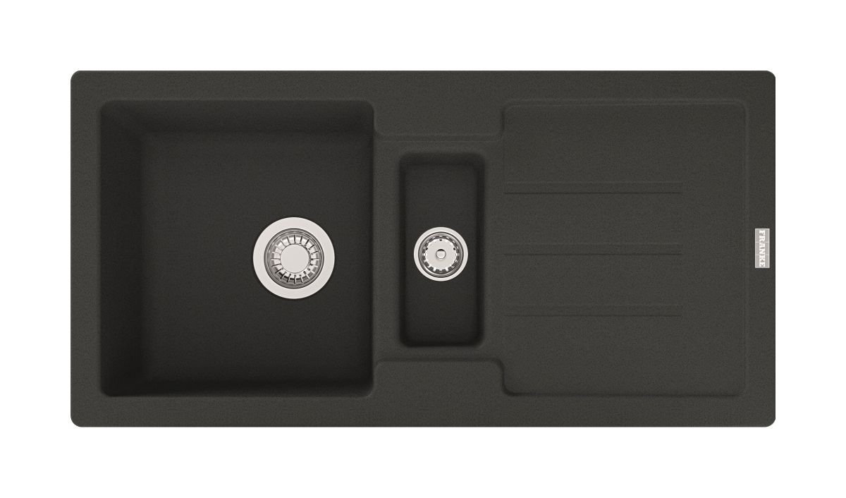 Franke Strada granitspüle 86x43.5 cm grau/graphit/onyx 114.0676.320