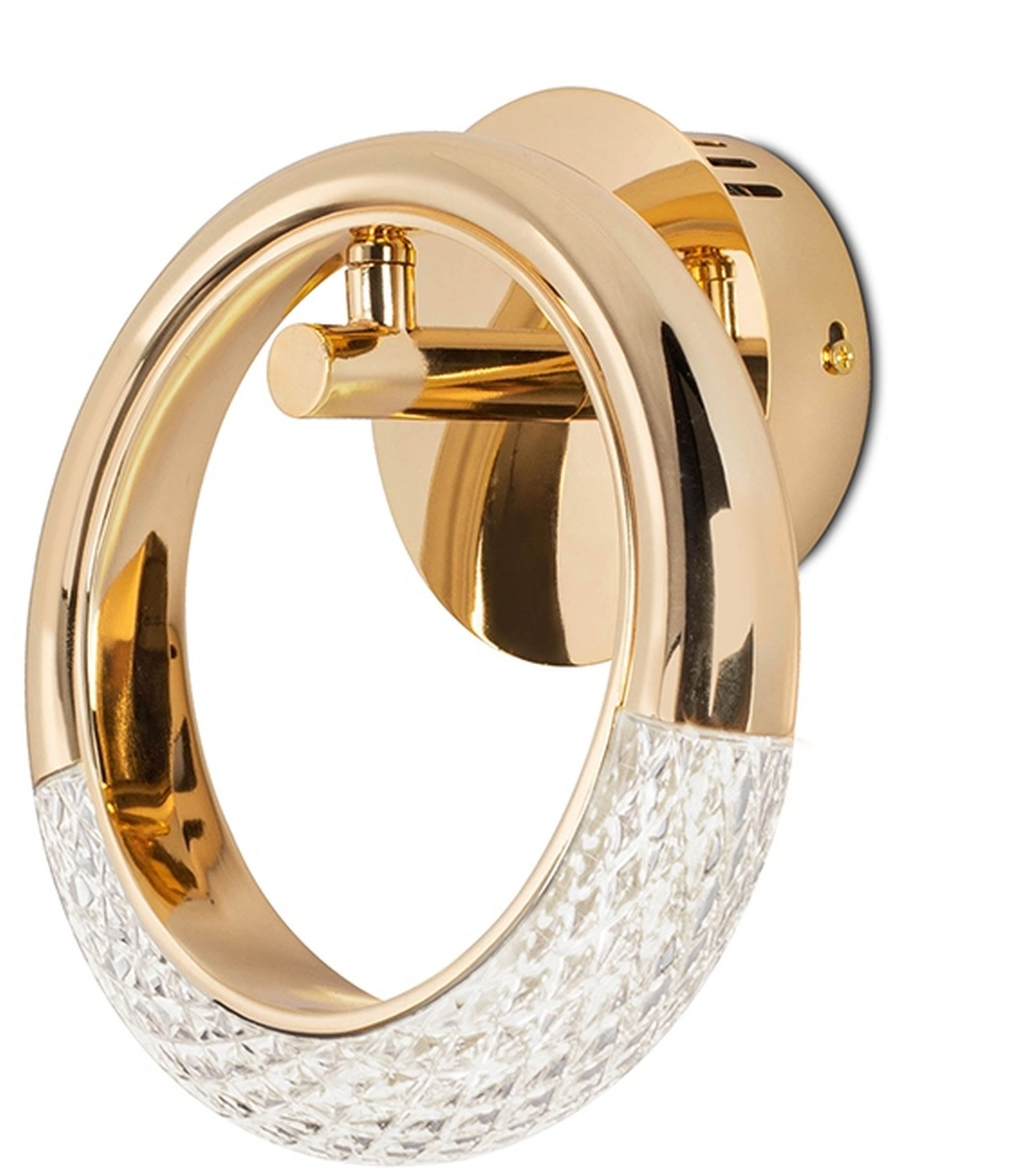 Moosee Helios Leuchter 1x8 W gold-kristall MSE010100320