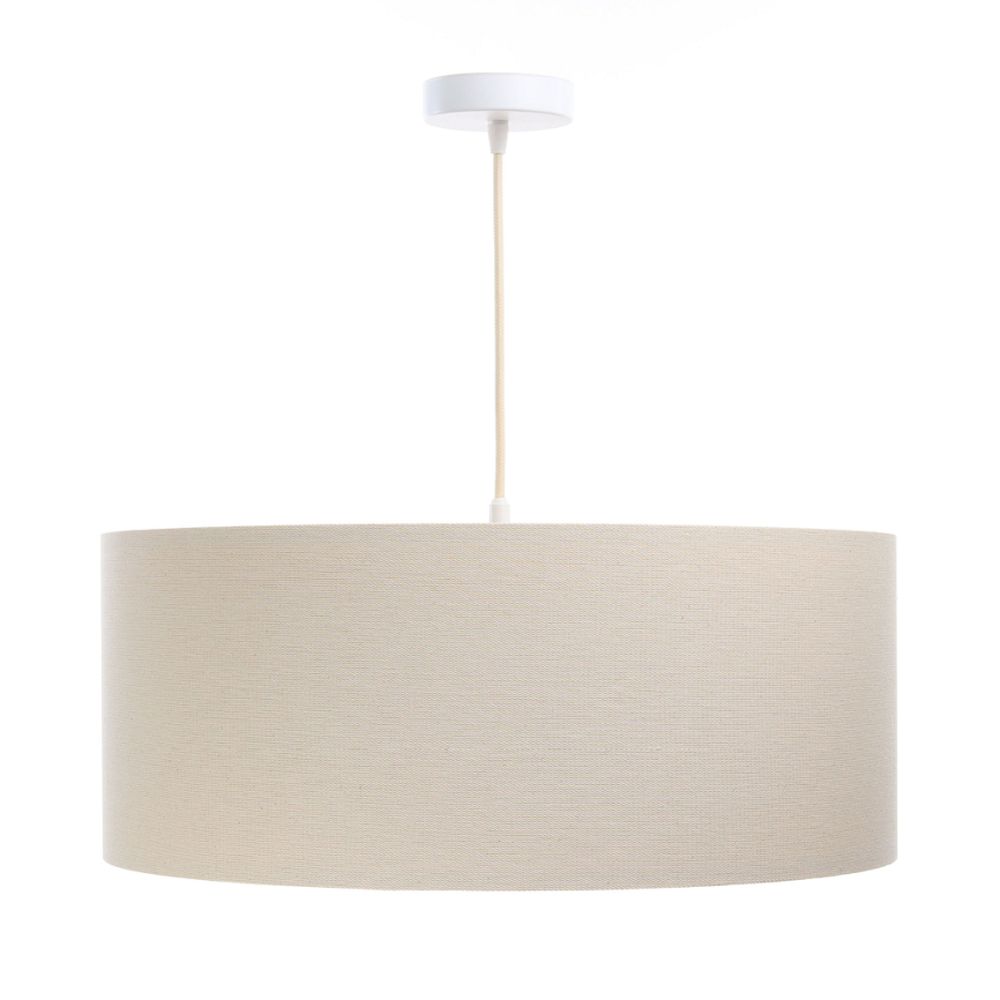 BPS Koncept Boho Pendelleuchte 1x60 W cremig-beige 06A-004-40