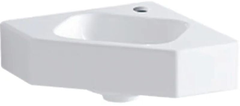 Geberit iCon Waschbecken 46x33 cm eckwaschbecken Klassisch weiß 124729600