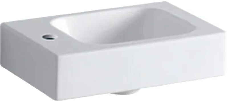 Geberit iCon Waschbecken 38x28 cm rechteckig Klassisch-Möbel weiß 124836600
