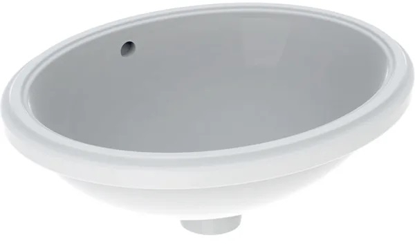Geberit Variform Waschbecken 42x33 cm oval Unterbauwaschbecken weiß 500.749.01.2