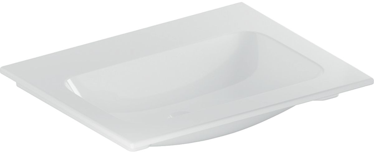 Geberit iCon Waschbecken 60x48 cm rechteckig Möbel weiß 501.843.00.4