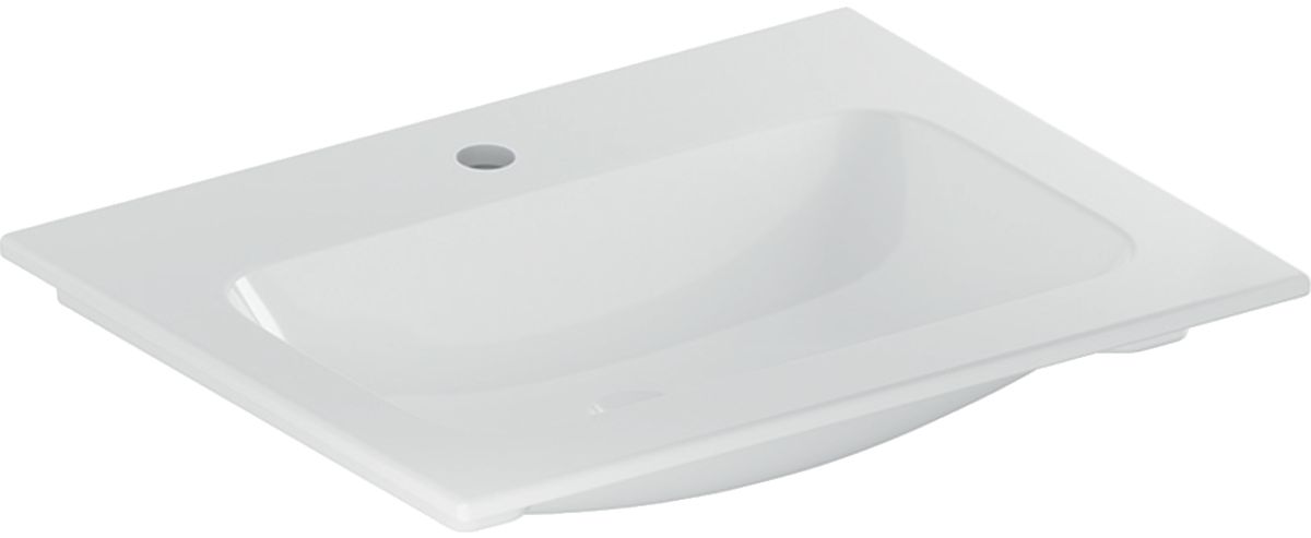 Geberit iCon Waschbecken 60x48 cm rechteckig Möbel weiß 501.843.00.2