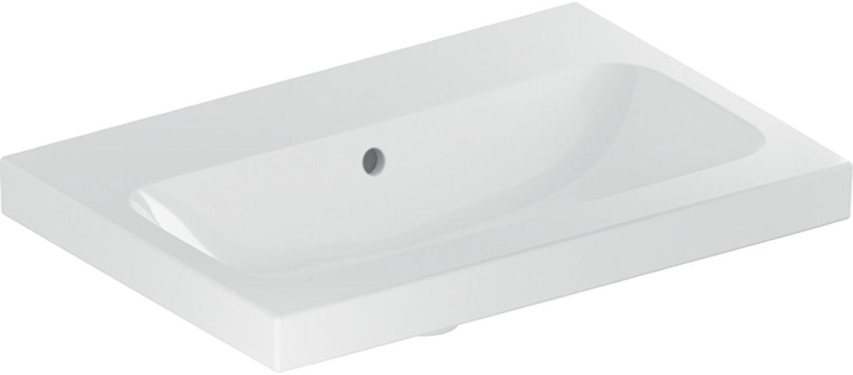 Geberit iCon Waschbecken 60x42 cm rechteckig Möbel weiß 501.841.00.4