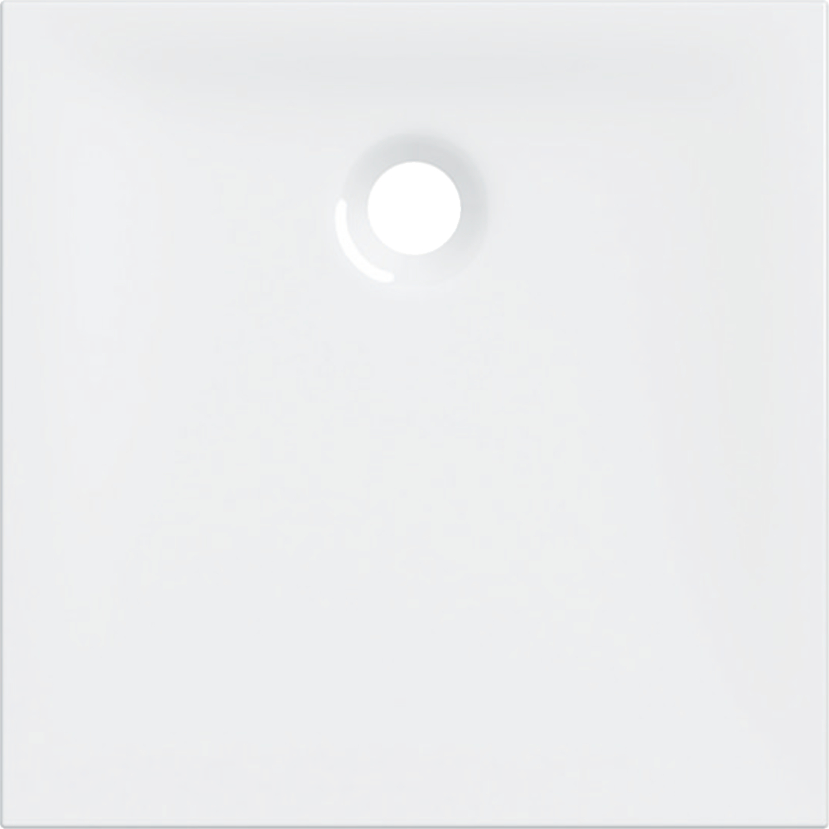 Geberit Nemea Quadratische Duschwanne 80x80 cm weiß 550.570.00.1