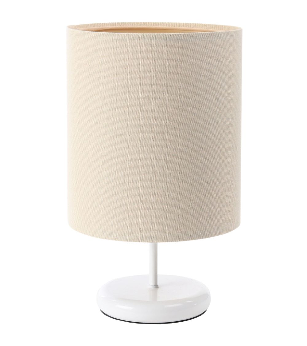 BPS Koncept Boho Tischlampe 1x40 W weiß-beige 0E0S-C-130W
