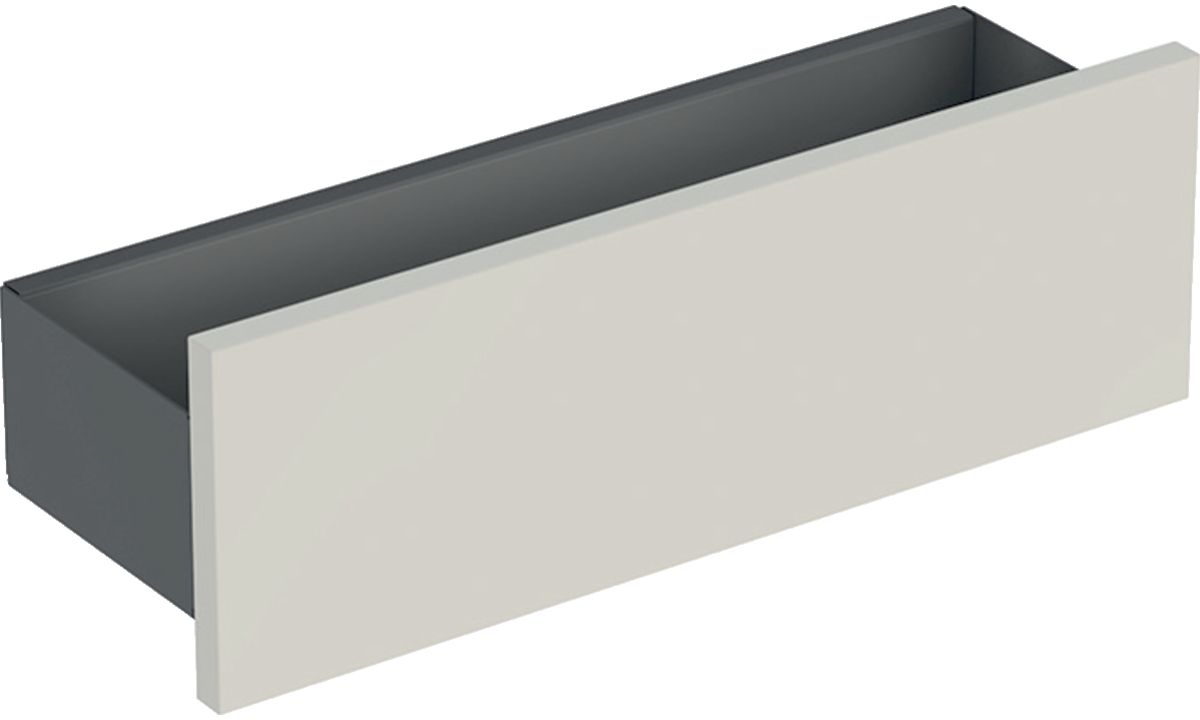 Geberit Smyle Square Regal 45 cm schwarz-grau 500.362.JL.1