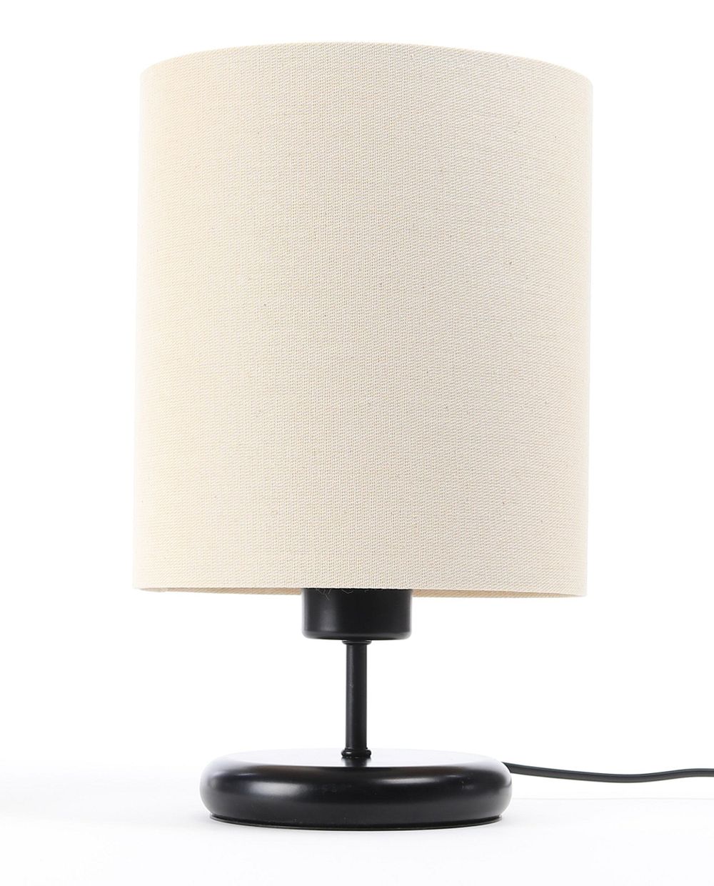 BPS Koncept Boho Tischlampe 1x40 W schwarz-beige 0E0S-C-130CZ