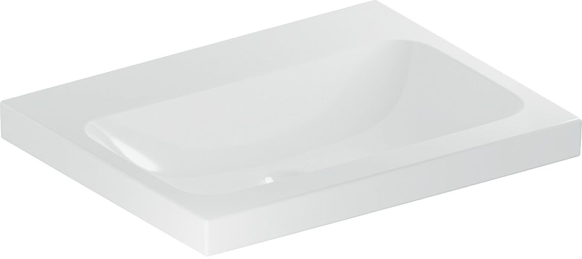 Geberit iCon Waschbecken 60x48 cm rechteckig Möbel weiß 501.834.00.8