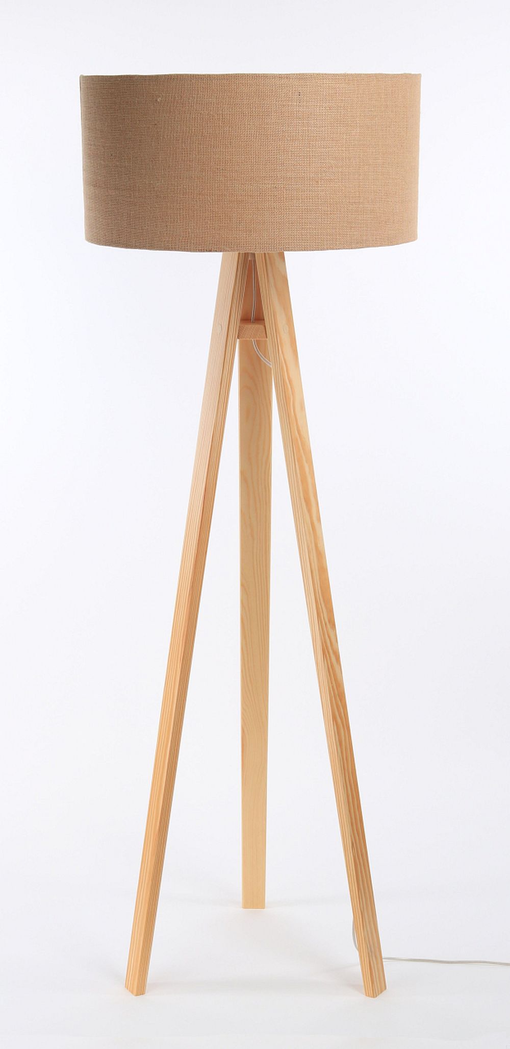 BPS Koncept Boho Stehlampe 1x60 W braun-cremig 0E0P-131-50