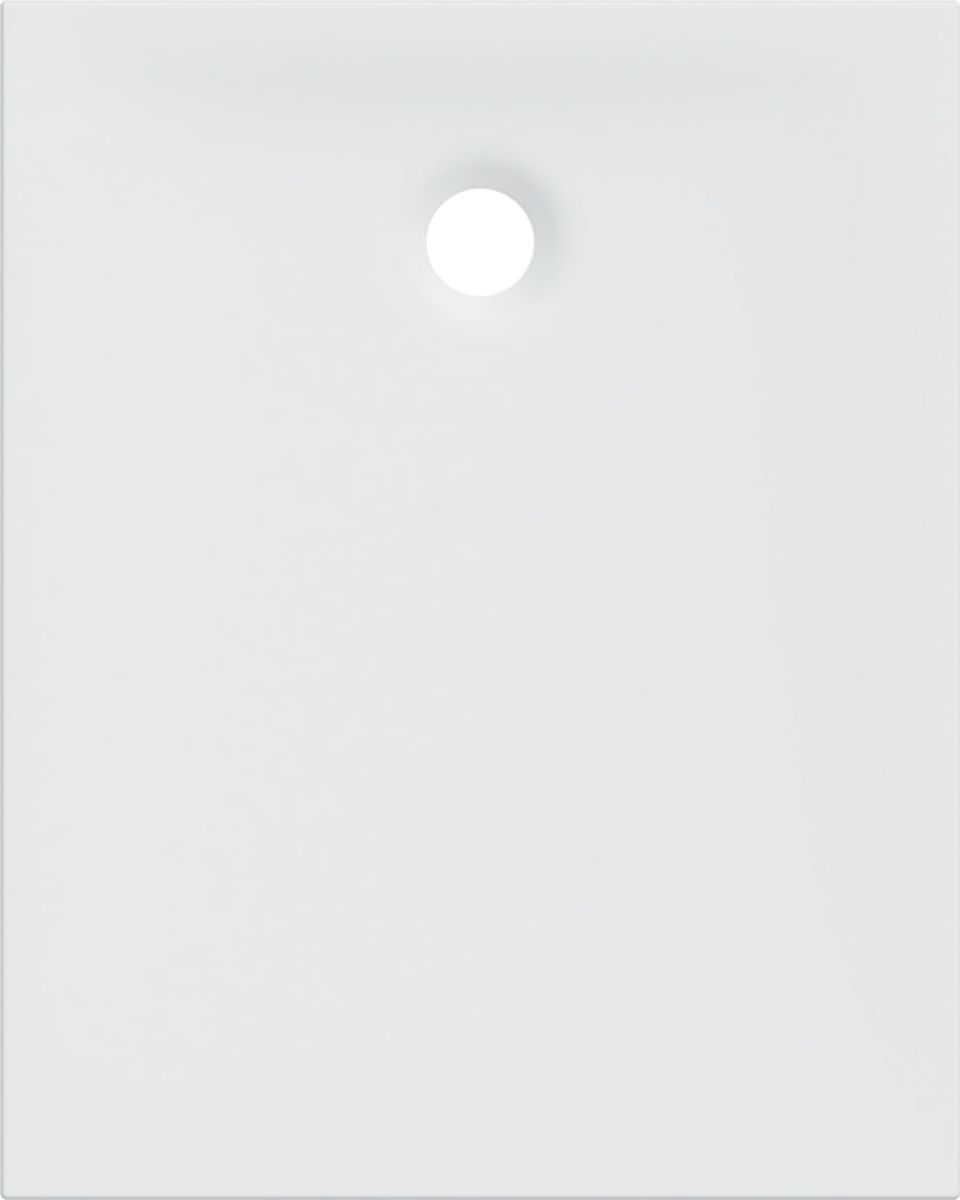 Geberit Nemea Rechteckige Duschwanne 100x80 cm weiß 550.593.00.1