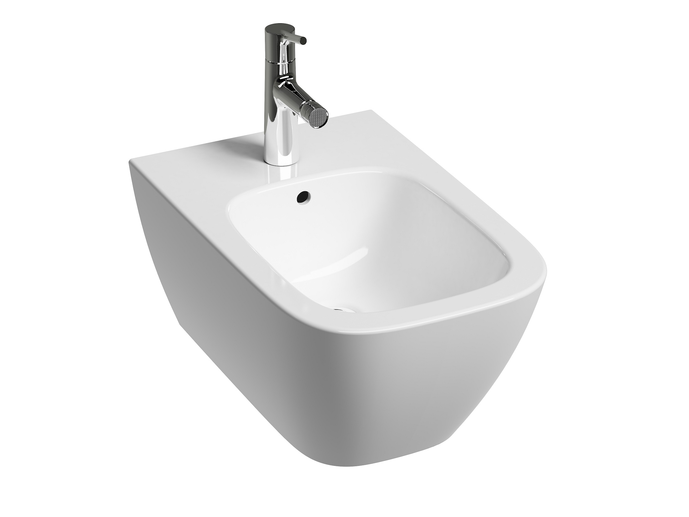 Geberit Smyle Square Bidet hängend weiß 500.209.01.1