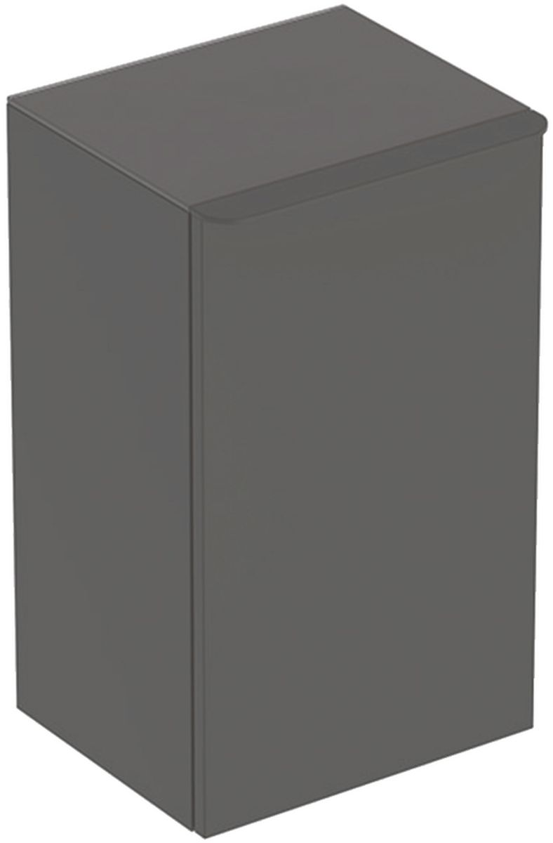 Geberit Smyle Square Kabinett 36x32.6x60 cm Seitenschrank hängend schwarz 500.360.JK.1