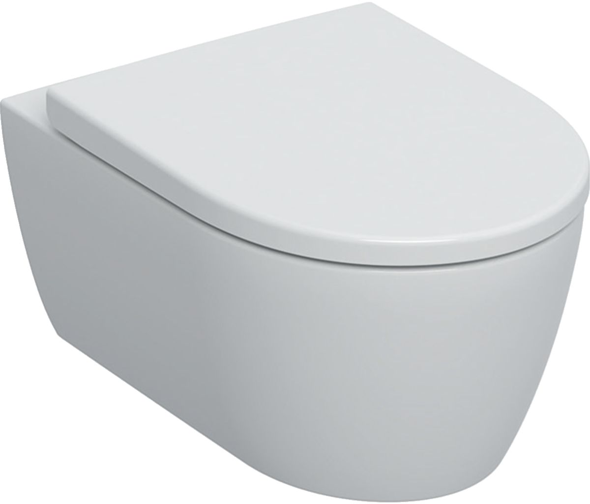 Geberit iCon WC-Set mit Sitz hängend Spülrandlos weiß Glanz 501.664.00.8