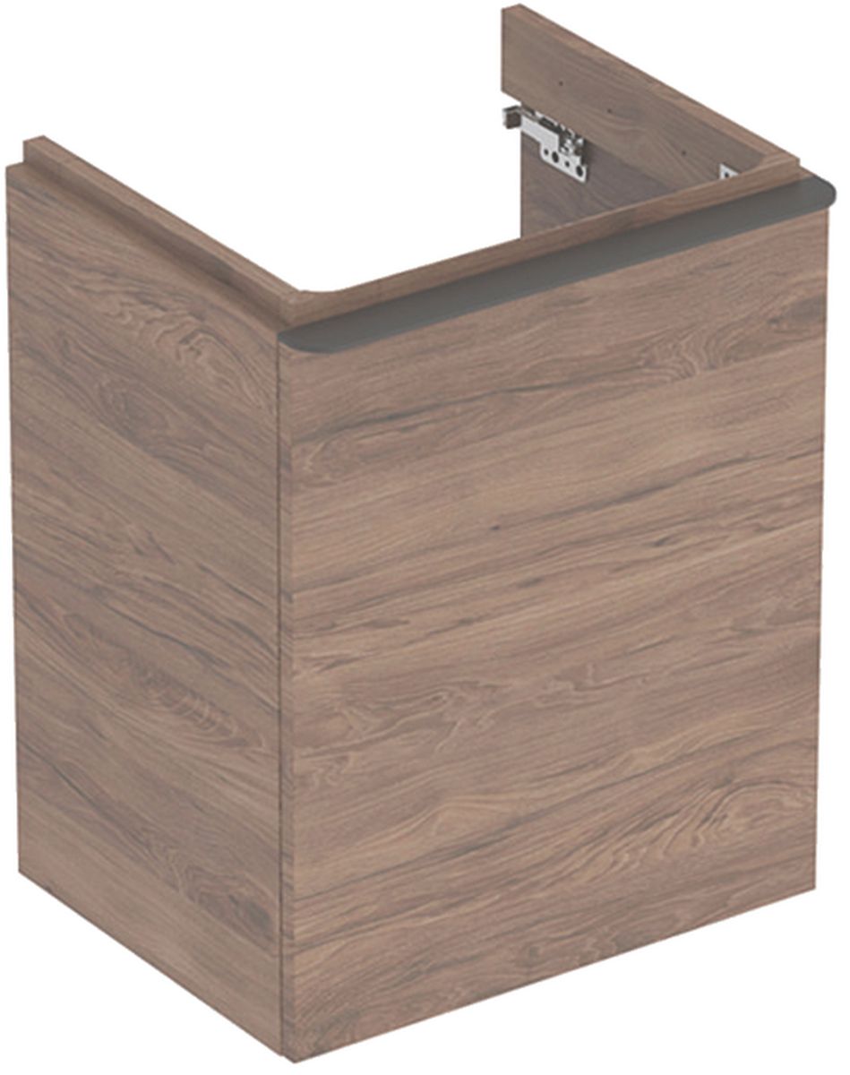 Geberit Smyle Square Kabinett 49.2x40.6x61.7 cm Unterschrank hängend nuss 500.363.JR.1