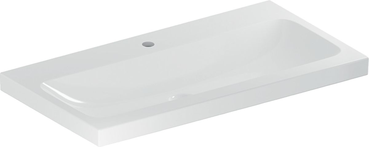 Geberit iCon Waschbecken 90x48 cm rechteckig Möbel weiß 501.836.00.6