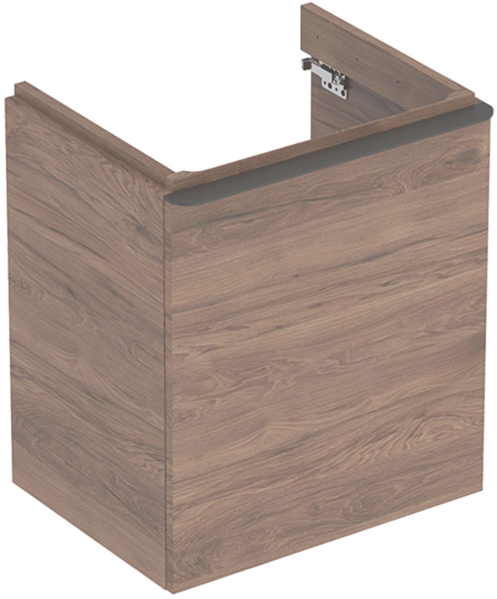 Geberit Smyle Square Kabinett 53.6x43.3x61.7 cm Unterschrank hängend nuss 500.365.JR.1