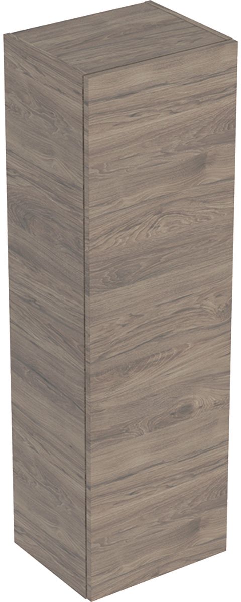 Geberit Smyle Square Kabinett 36x29.9x118 cm Seitenschrank hängend nuss 500.361.JR.1