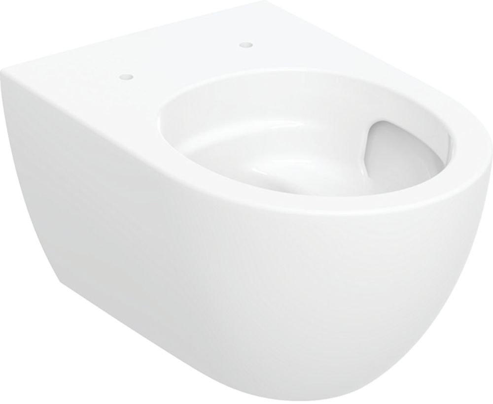Geberit Acanto WC-Becken hängend Spülrandlos mit Wirbelspülung weiß Glanz 502.717.00.1